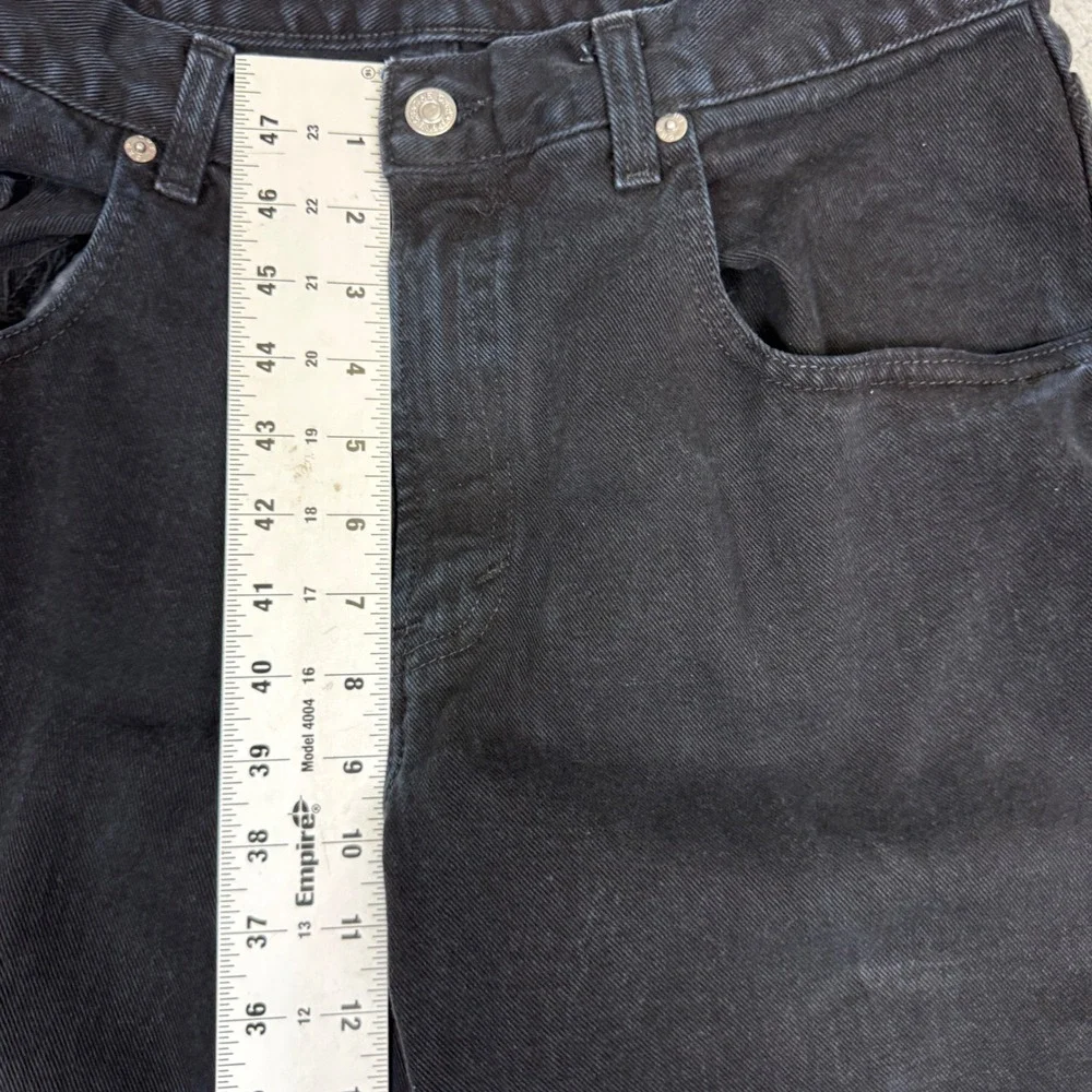 Vintage 90's Gap Baggy Fit Jeans Mens 32x32 Black Denim  Made in USA